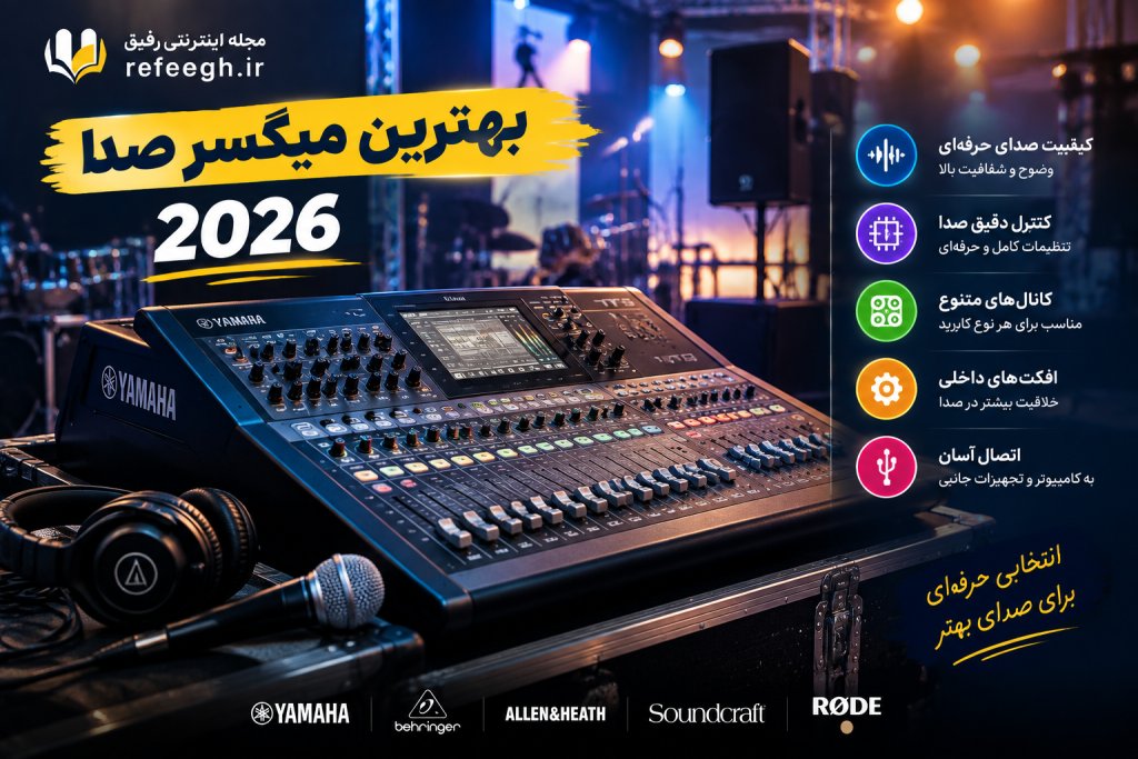 بهترین میکسر صدا 2026