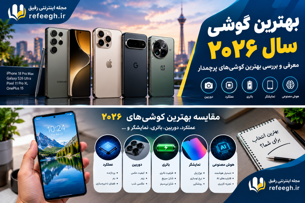 بهترین گوشی سال 2026