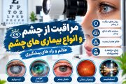 انواع بیماری های چشم