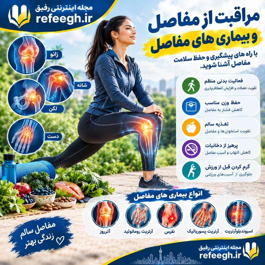 مراقبت از مفاصل و بیماری های مفاصل