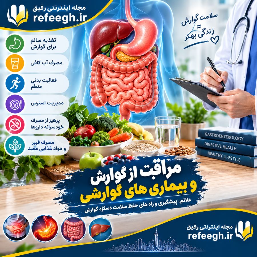 مراقبت از گوارش و بیماری های گوارشی