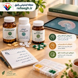 داروهای بیماری‌های روحی و روانی