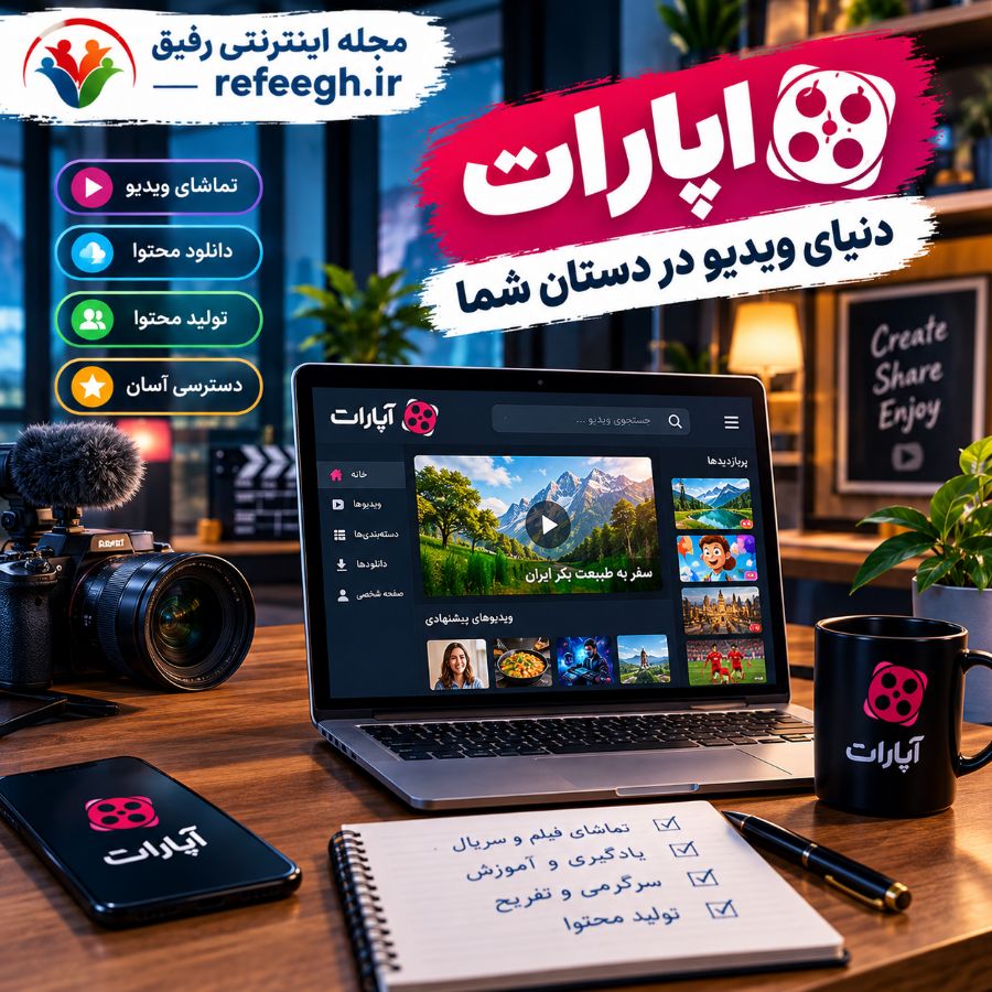 سایت آپارات ، معرفی امکانات، آموزش ثبت‌نام و کسب درآمد