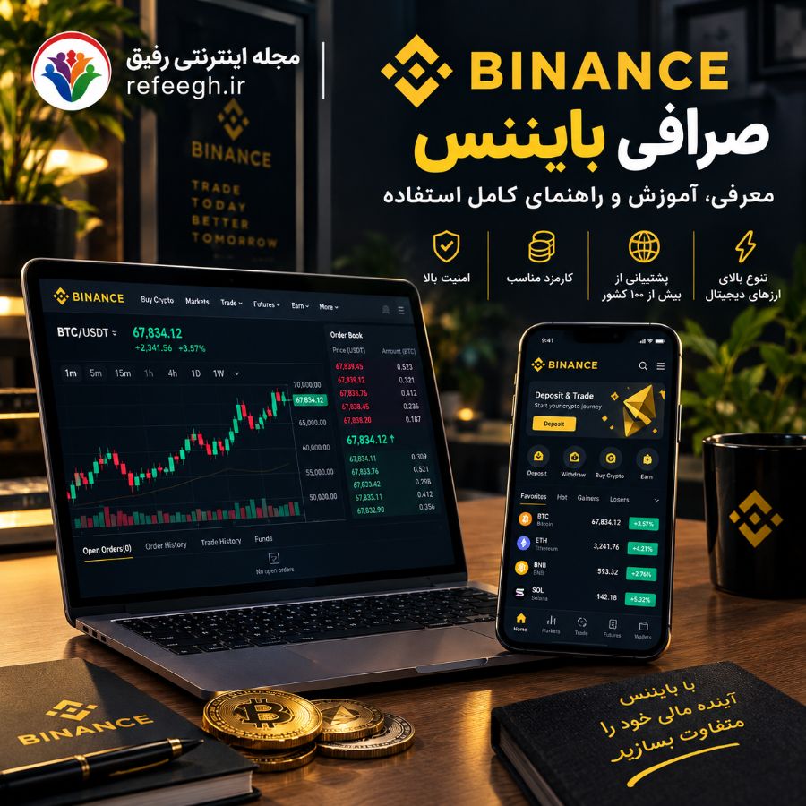 صرافی بایننس ، آموزش امکانات، کارمزدها و امنیت Binance