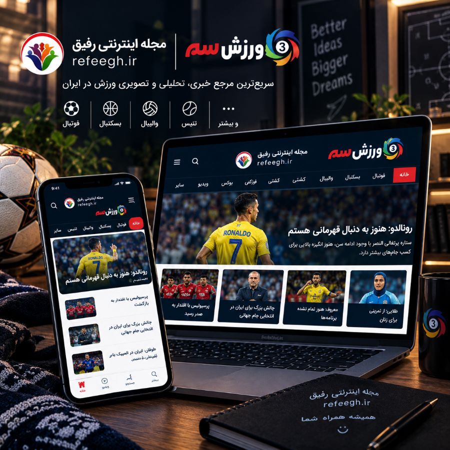 سایت ورزش سه ، اخبار ورزشی، نتایج زنده و جدول لیگ